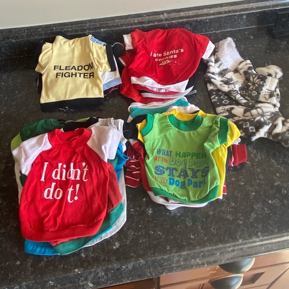 Dog Clothing Bundle Over 30 Pieces Extra Small - Picture 1 of 5